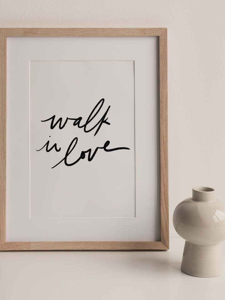 Walk in Love Print for wholesale by Ignite: Be the Light