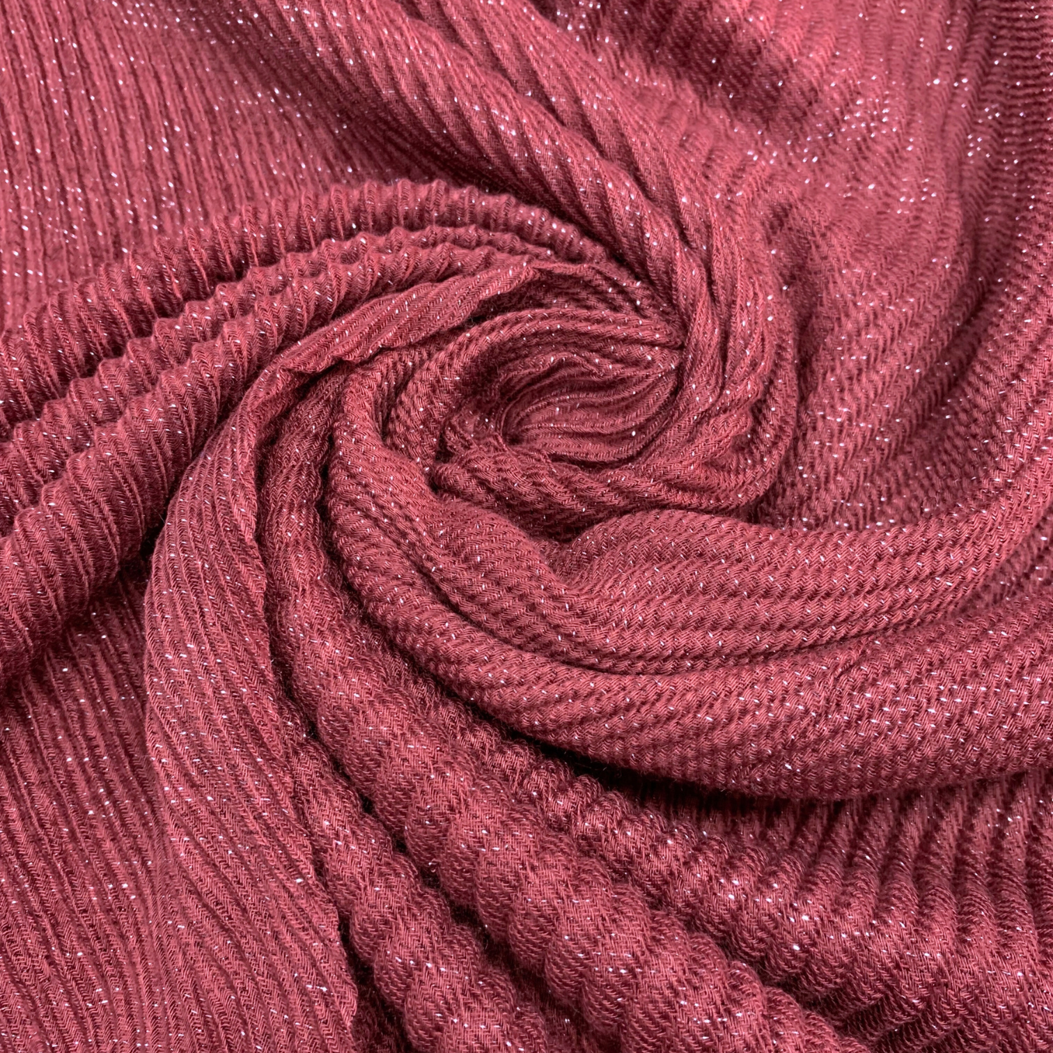 Lili Scarves (US Duty Free) - Wholesale Scarf - Women's - Premium Plain Lurex Large Scarf - 11 Colours3