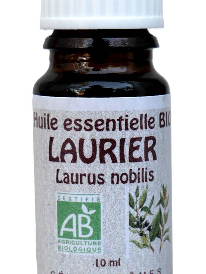 Laurier Huile Essentielle BIO 10ml pour la vente par Céven'Arômes