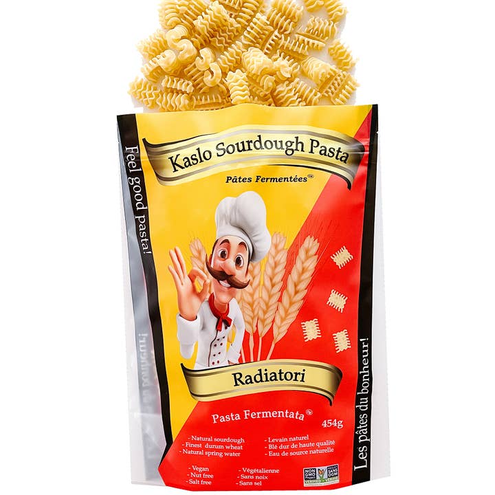 Kaslo Sourdough Pasta (USA) - Wholesale Pasta - Classic Sourdough Radiatori Pasta0