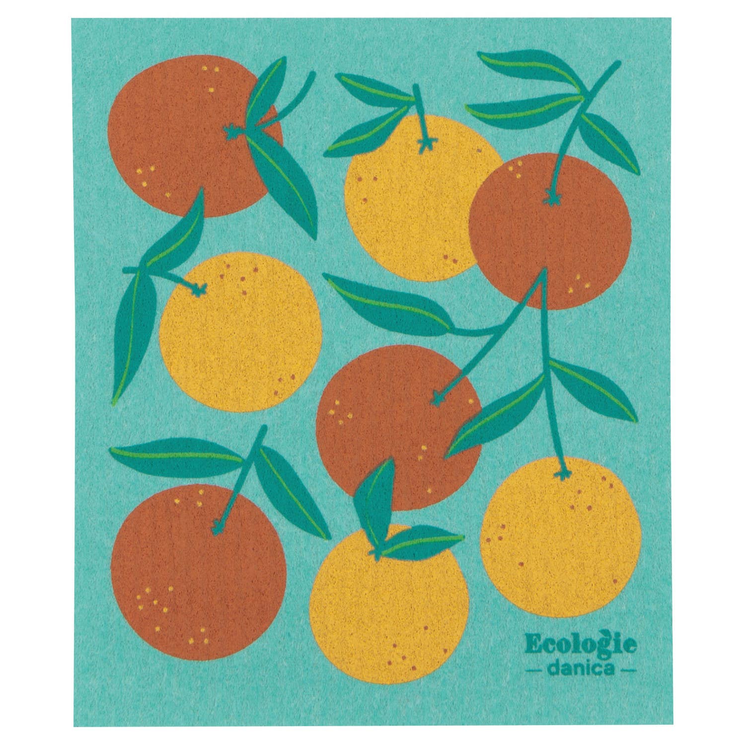 Ecologie - Wholesale Dishcloth - Oranges Swedish Dishcloth4