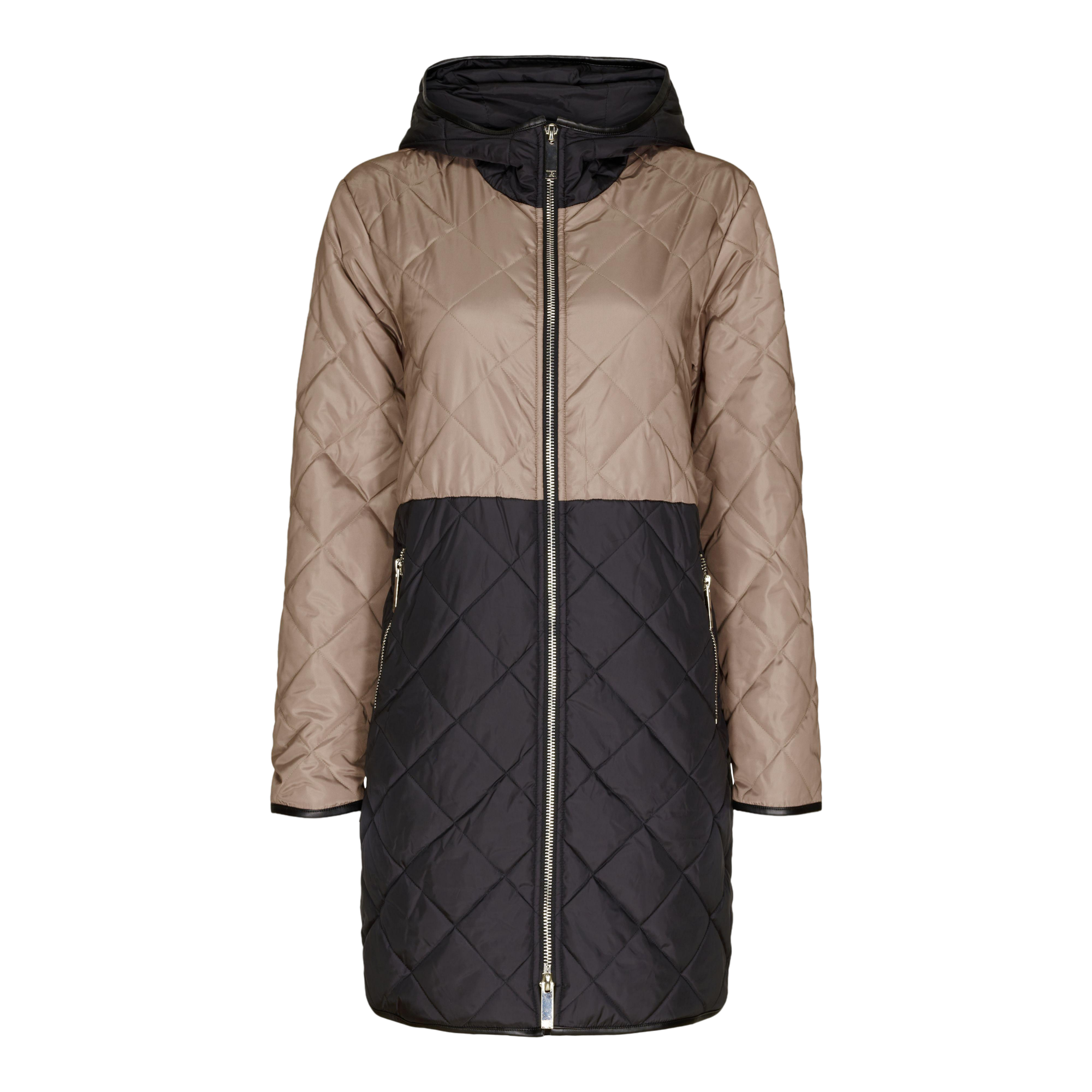 Ticket Woman - Wholesale Puffer Jacket - Women's - Emmie - Two-colored transition jacket0