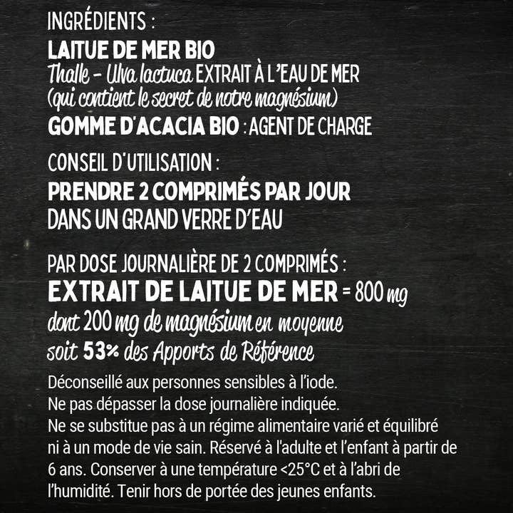 LES BIO FRÈRES - Wholesale Oral Supplement/Vitamin - ORGANIC DOUBLE MAG3