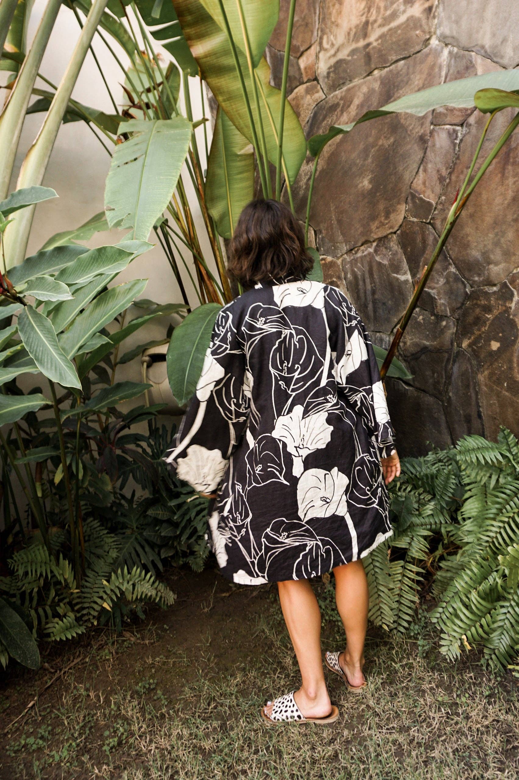 by kvp - Wholesale Robe - Women's - Ingrid Robe in Calla Lily2