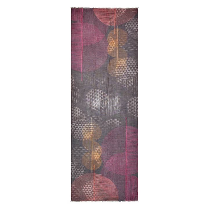 Tristan Moody Dot Scarf for wholesale by Dupatta Designs