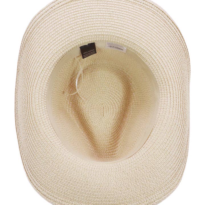 Cap Zone - Wholesale Cowboy Hat – Women’s - Blue Starfish Straw Coastal Cowgirl Hat1