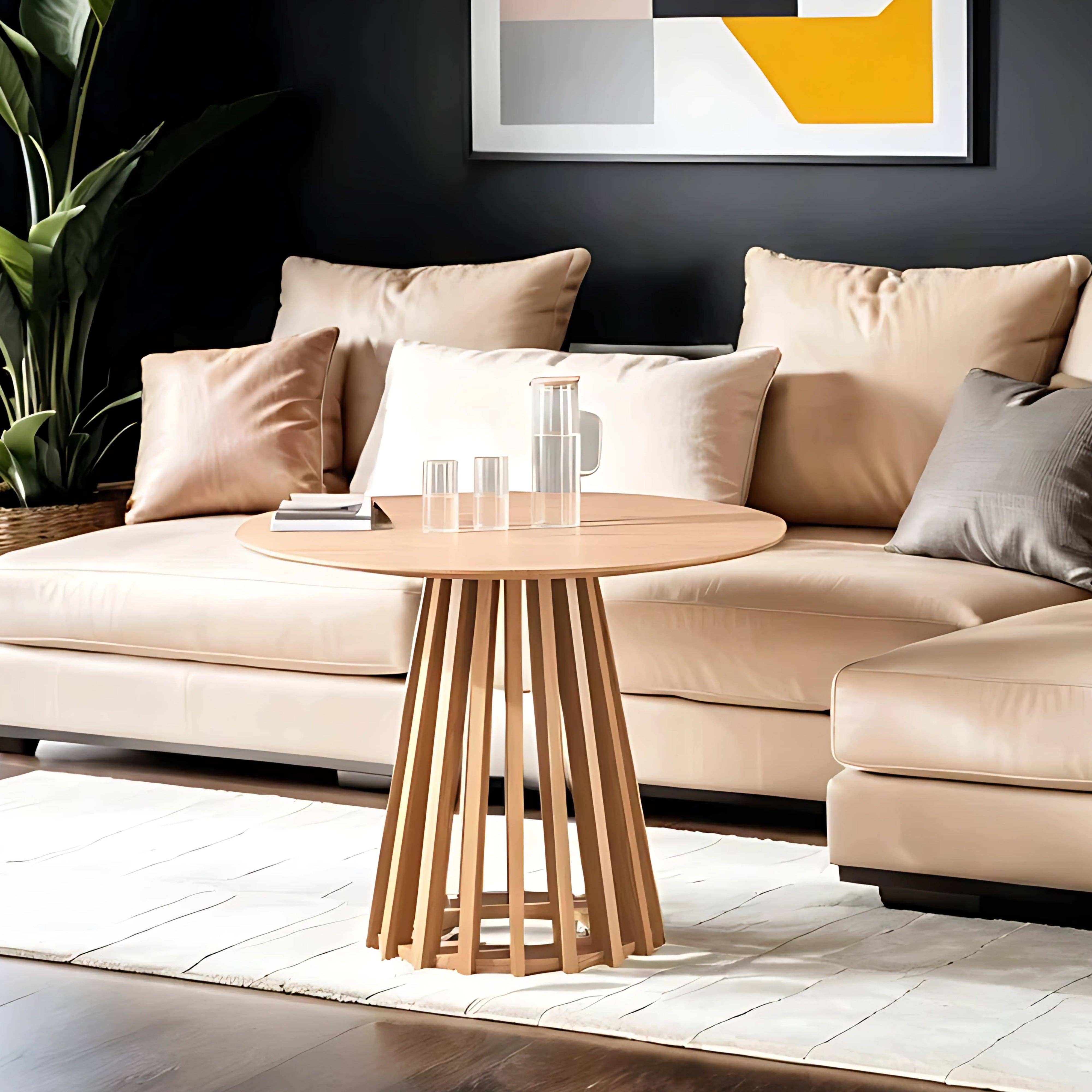 Aria Home - Wholesale Side Table - Andre Bistro Wood Round Dining Table3