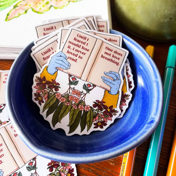 Fabulously Feminist - Wholesale Sticker - Love To Read, To Kill A Mockingbird: Feminist Sticker5