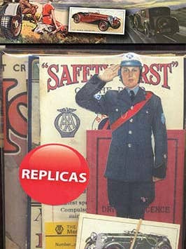 Motoring Memorabilia Pack for wholesale by Memorabilia Pack Company Ltd.