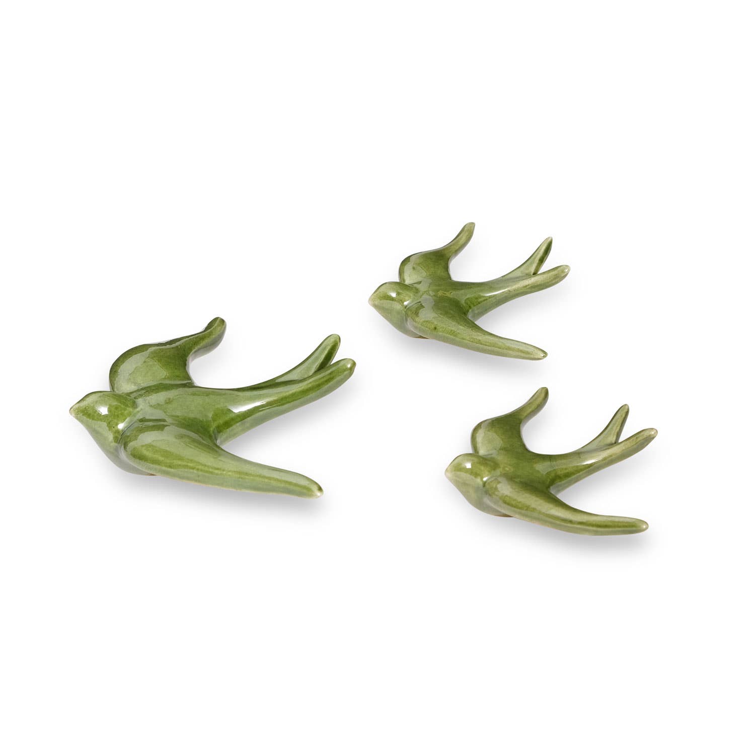 Casa Atlântica - Venta al por mayor Adornos de pared - Golondrinas de cerámica lisas en varios colores35