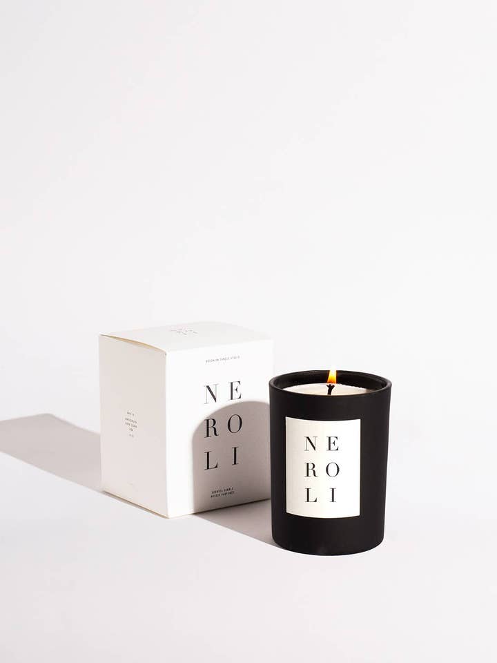 Bougie Neroli Noir pour la vente par Brooklyn Candle Studio (EU)