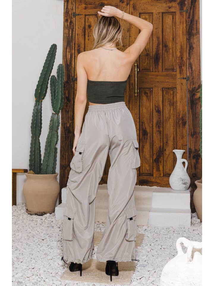 LABIJOU – Engroshandel Bukser - Dame – SM100 Bukser - Essential Parachute Cargo Bukser3