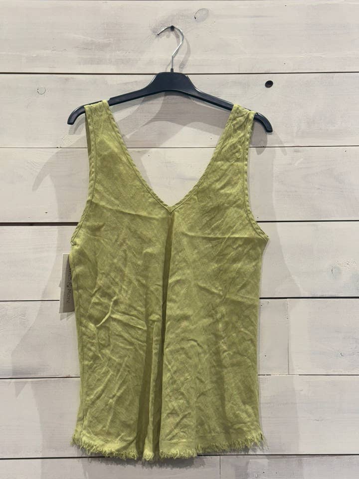 Linos y Textiles - Wholesale Tank Top - Women's - REF 21591 100% SISA LINEN T-SHIRT13