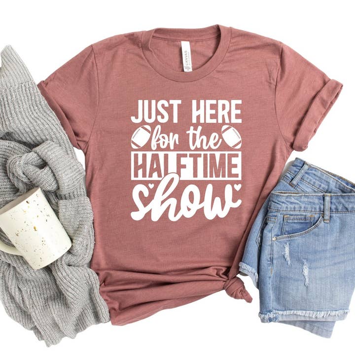 Just Here For The Halftime Show T-shirt for wholesale by VibeClothing