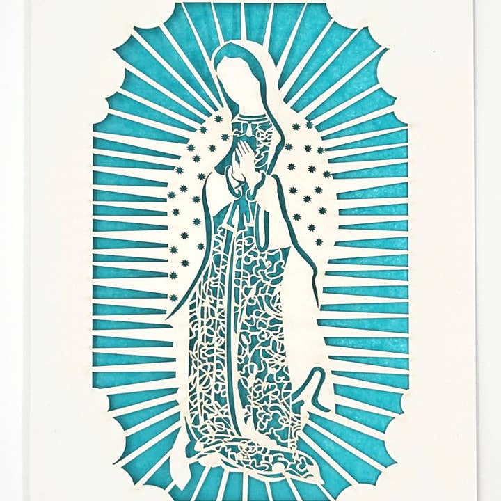 two hermanas - Wholesale Everyday Greeting Card - Virgen de Guadalupe
