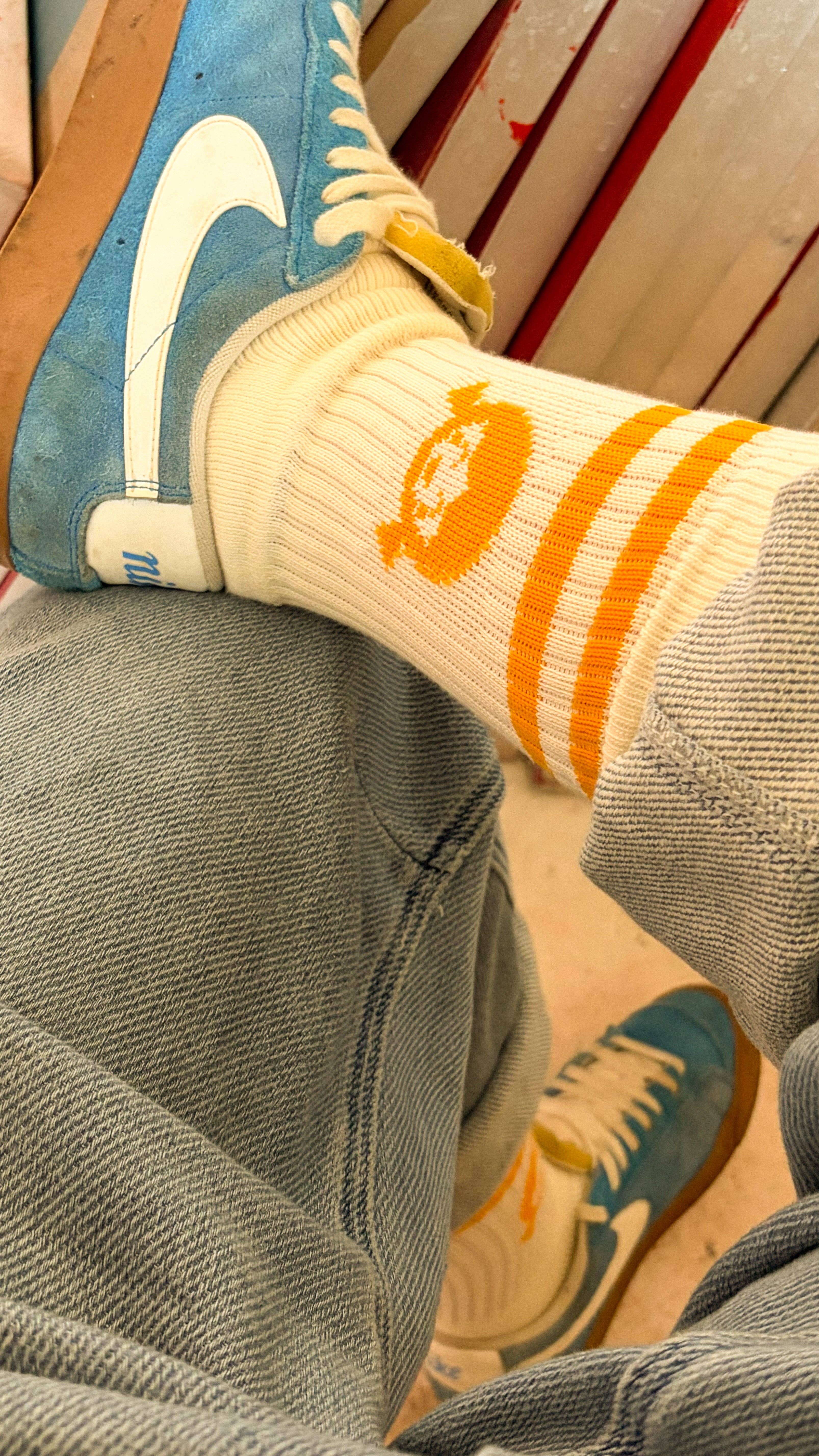 Yoko's Mini Mart - Wholesale Socks - Women's - Team Socks Yellow1