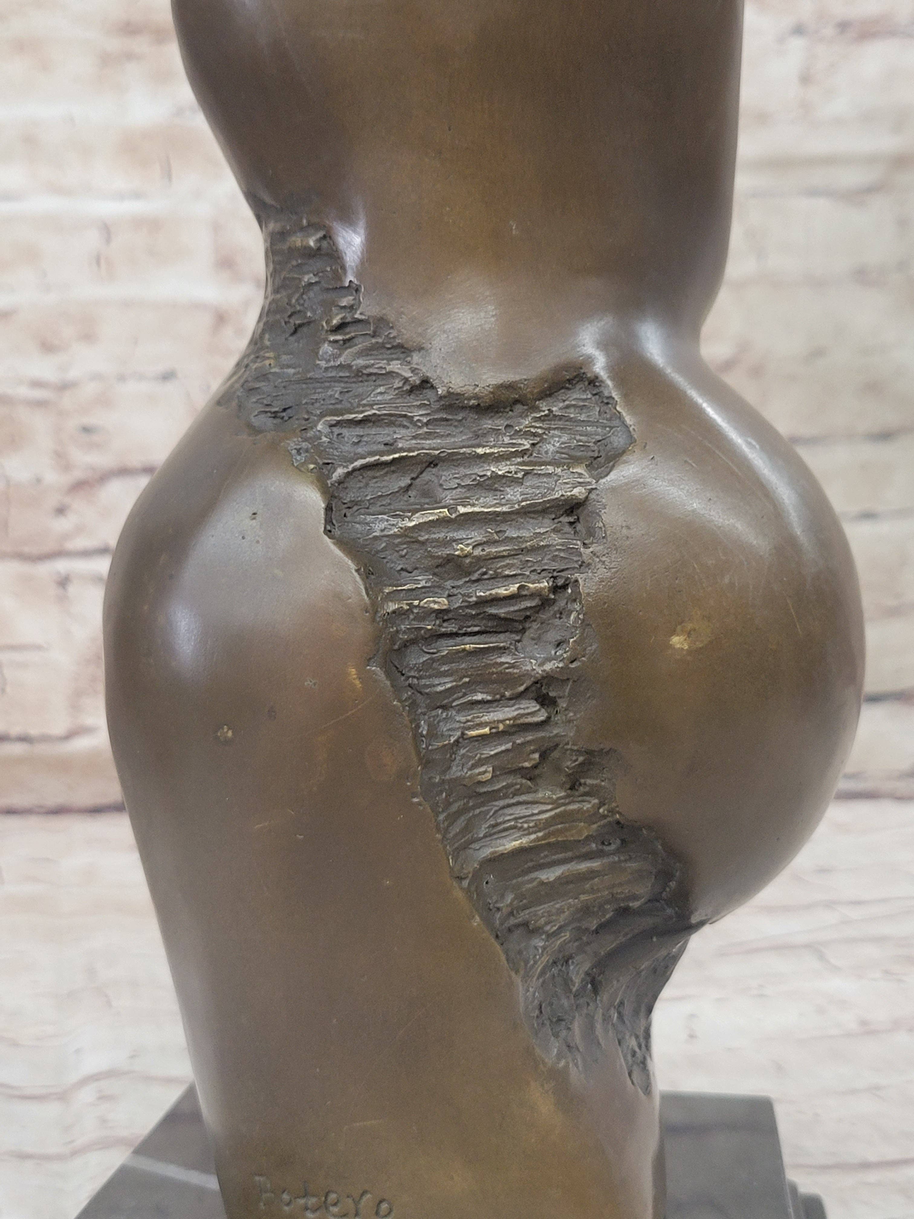 Bronzhaus – wholesale Sculpture – Hand Made Abstract Modern Style Mother and Child by Botero Bronze Sculpture7