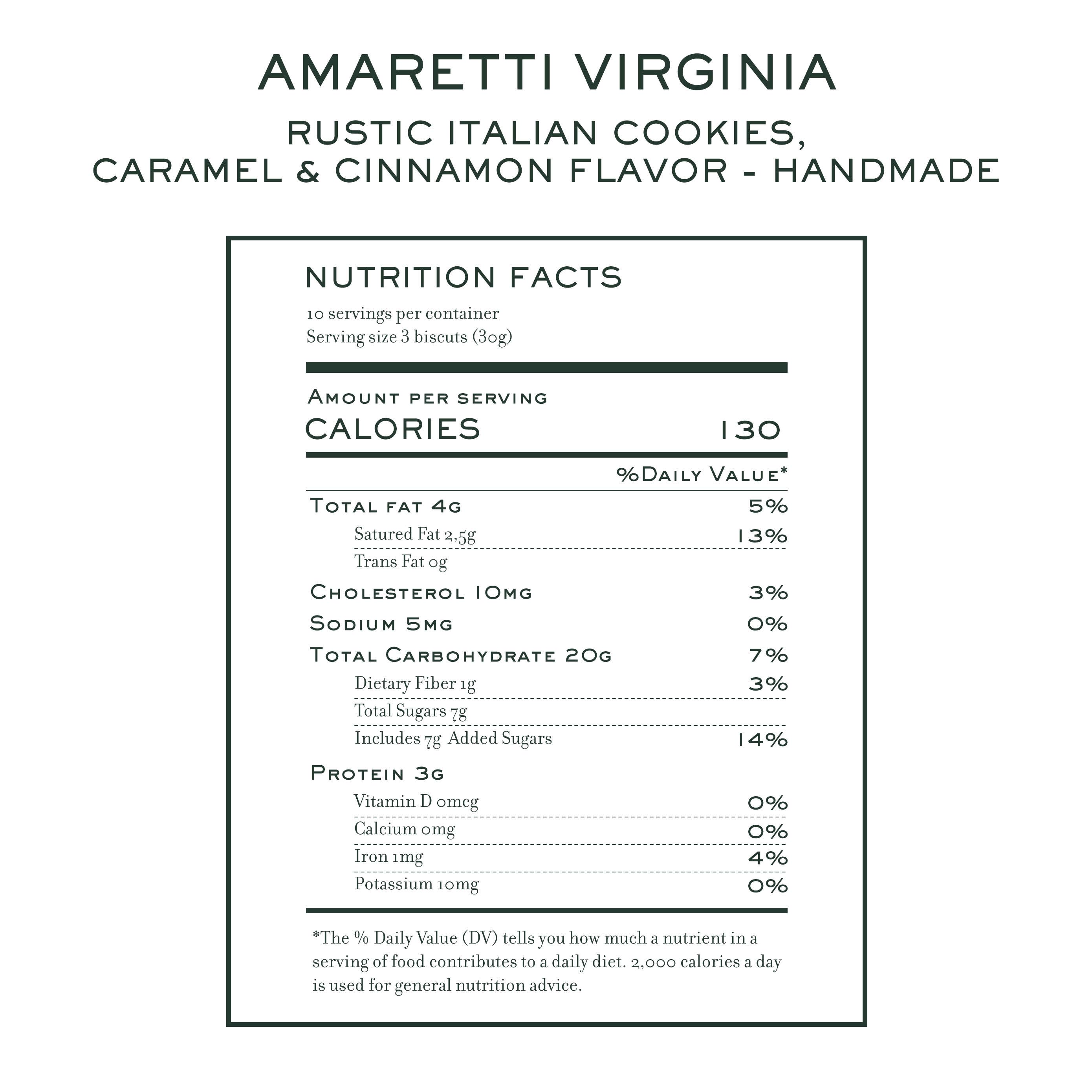 Mercato di Bellina - Wholesale Cookie - Rustic Italian Cookies, Caramel & Cinnamon Flavor - Handmade2