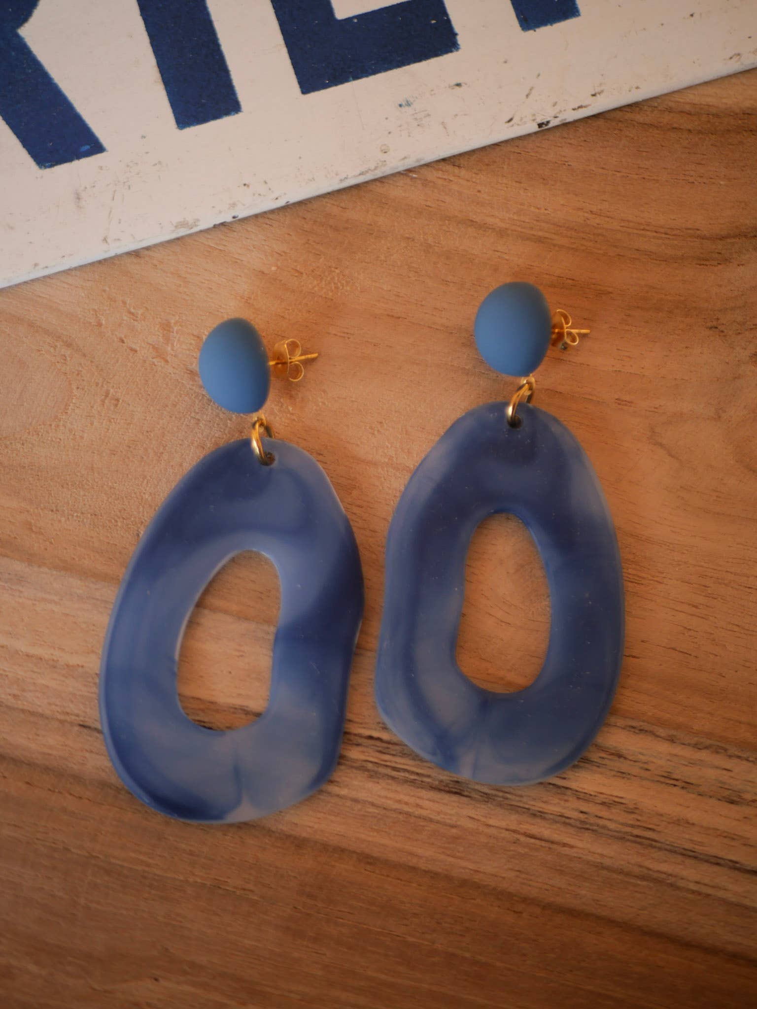 Azeria Création - Vente Boucles d'oreilles pendantes - Boucles d'oreilles Luz2