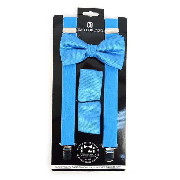 Selini New York - Wholesale Suspenders - Men's - Men's Solid Color Clip-on Suspenders15