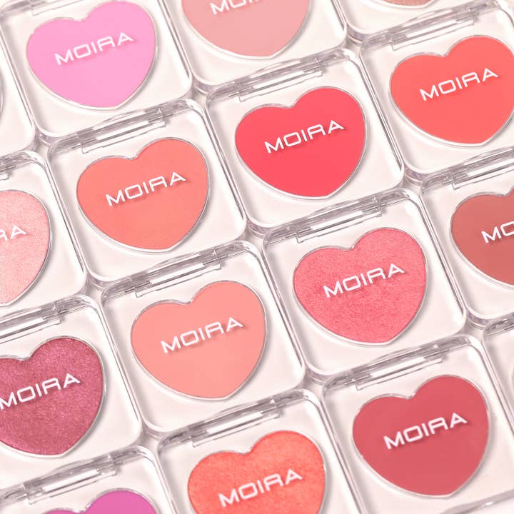 Moira Cosmetics - Wholesale Blush - Moira Makeup Display Love Spell powder Blush (009-016) 32pc6