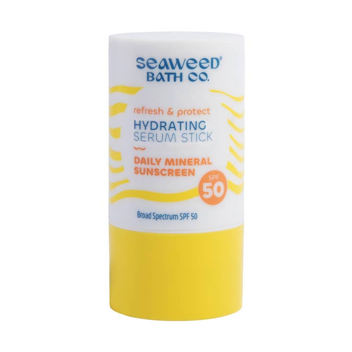 Hydrating Serum Stick SPF 50 for wholesale by Seaweed Bath Co.