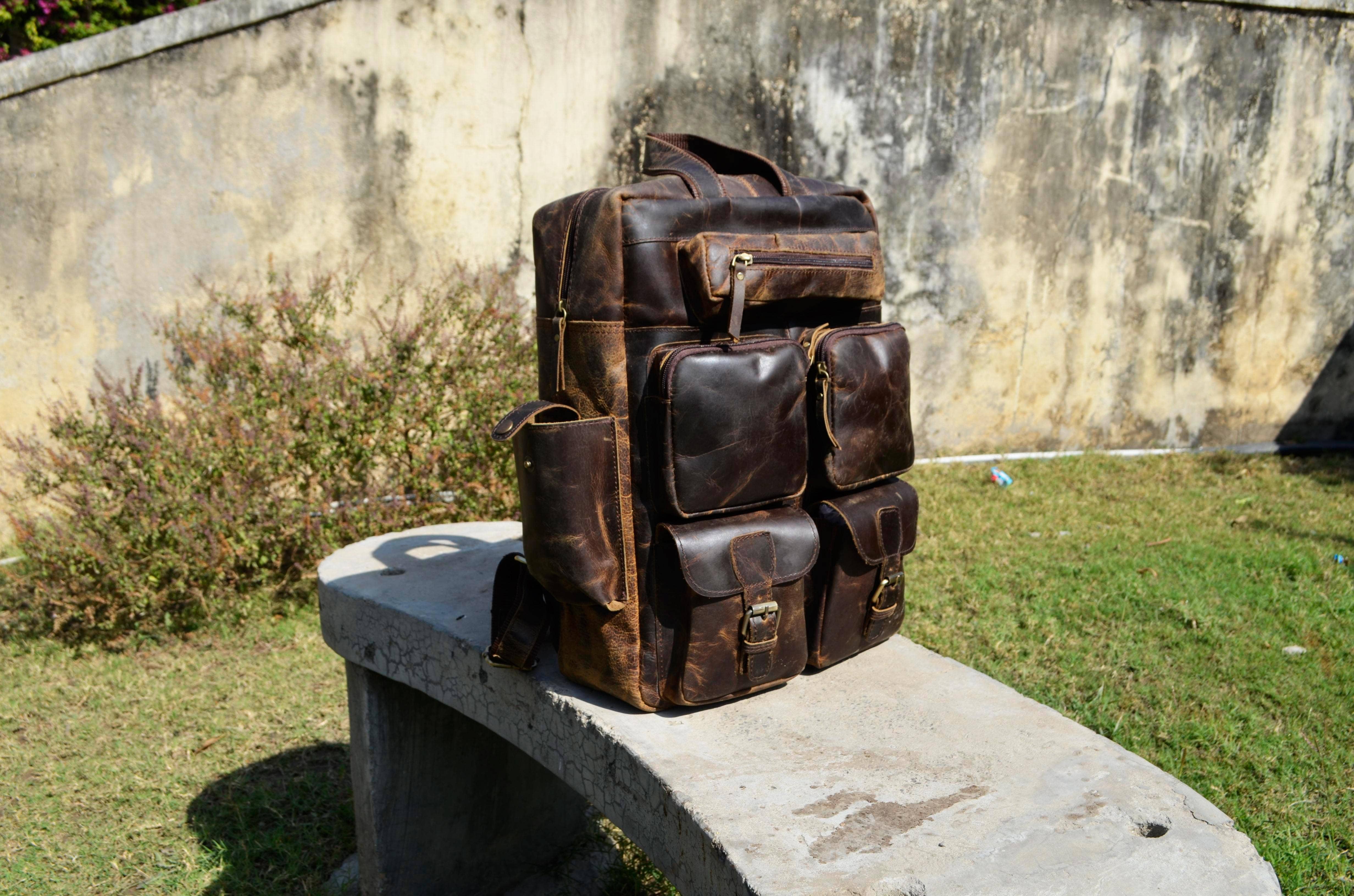 Billion Brothers - Wholesale Backpack - Unisex - Leather Backpack Rucksack Laptop Daypack Everyday Bag 2