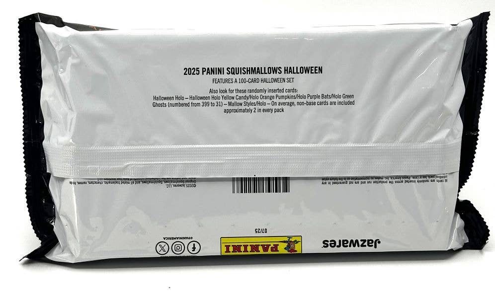 Wildwood Enterprises LLC - Wholesale Halloween Card - 2025 Panini Squishmallows Halloween 40pk Treat Pack Bundle2