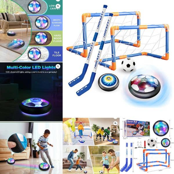 The Hover Ball Set 2N1 - IDOCK Toys - Hover Ball, Ball, Pump for wholesale by St. Louis Wholesale LLC