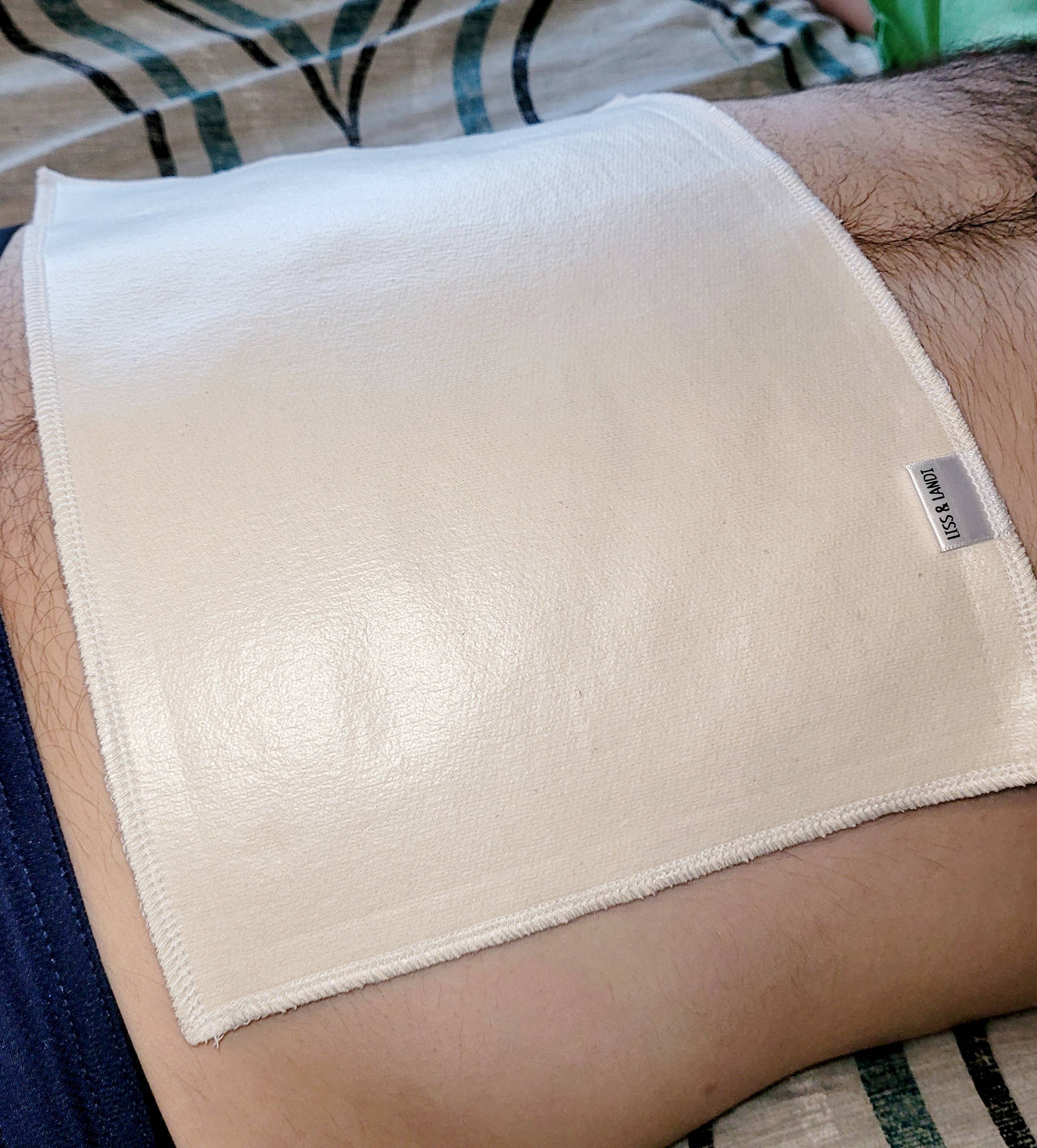 LISS & LANDI - Wholesale Cotton Pad - Cloth for Organic Castor Oil - Single Ply PUL Pack3