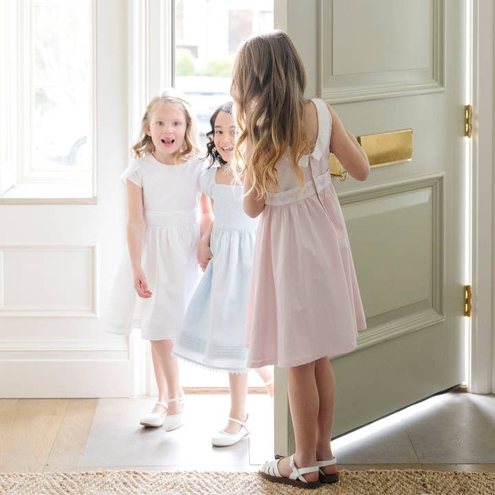 Organic Sateen Party Dress for wholesale by Hope and Henry