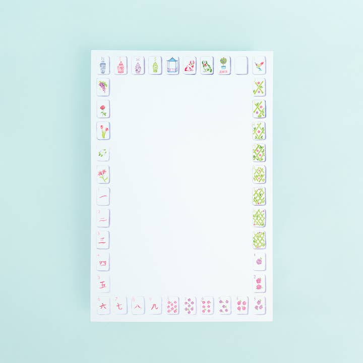 Taylor Paladino - Wholesale Notepad - Mahjong