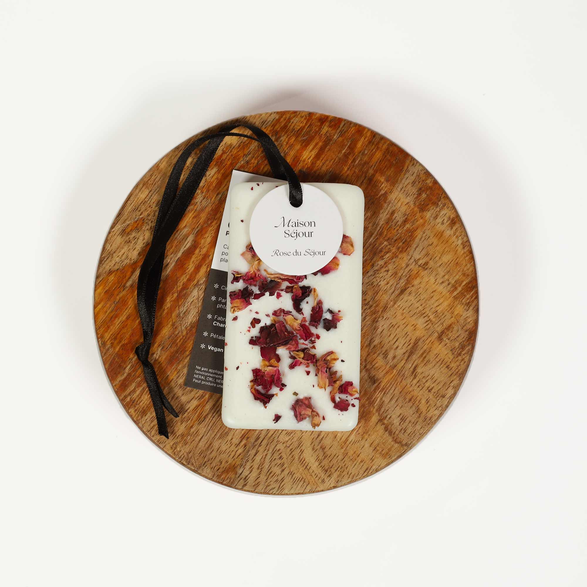 Maison Séjour - Wholesale Air Freshener - Scented floral card - Rose du Séjour