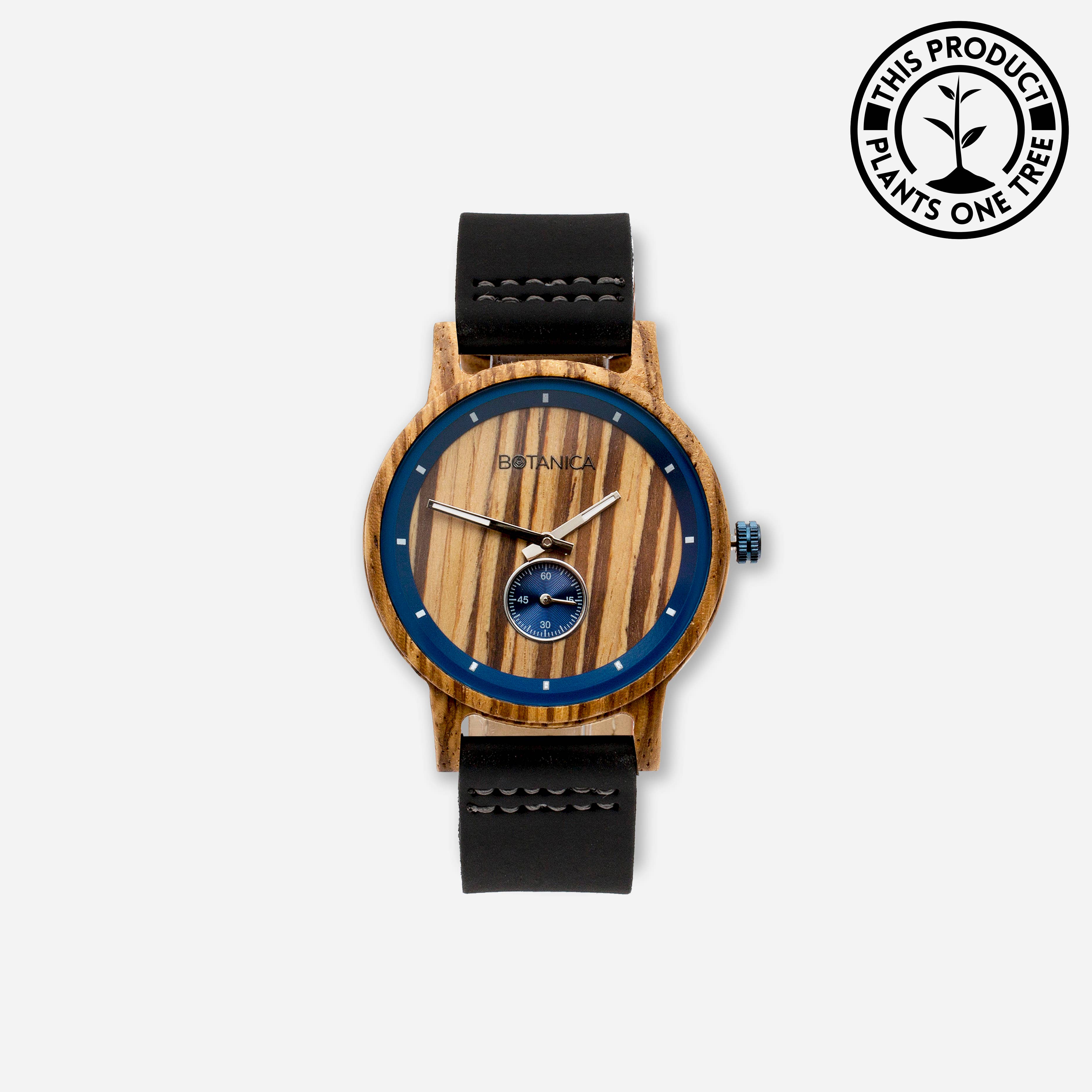 Bear Essentials - Wholesale Wrist Watch - Men's - Wooden Watch | Sycamore | 42mm Edition | Botanica Watches2