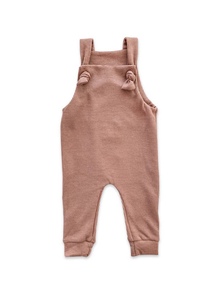 Celebrate Your Tribe - Wholesale Overalls - Baby - Blush Knotted Pant Overalls1