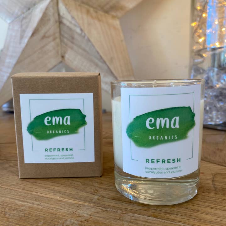Refresh Candle for wholesale by EMA ORGANICS