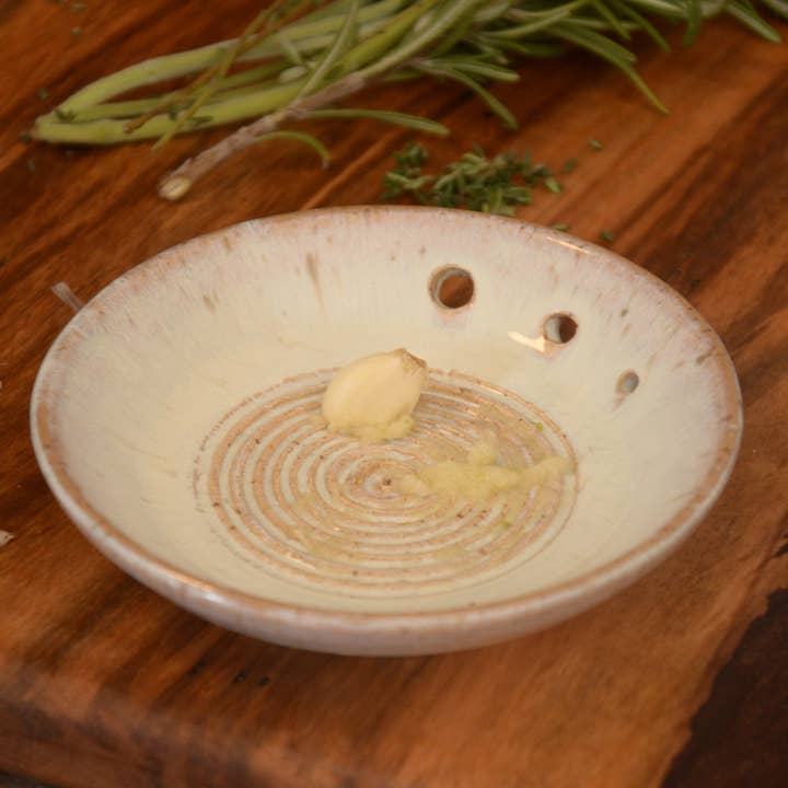 Blue Bottom Pottery - Wholesale Grater - Garlic Grater/Herb Stripper2