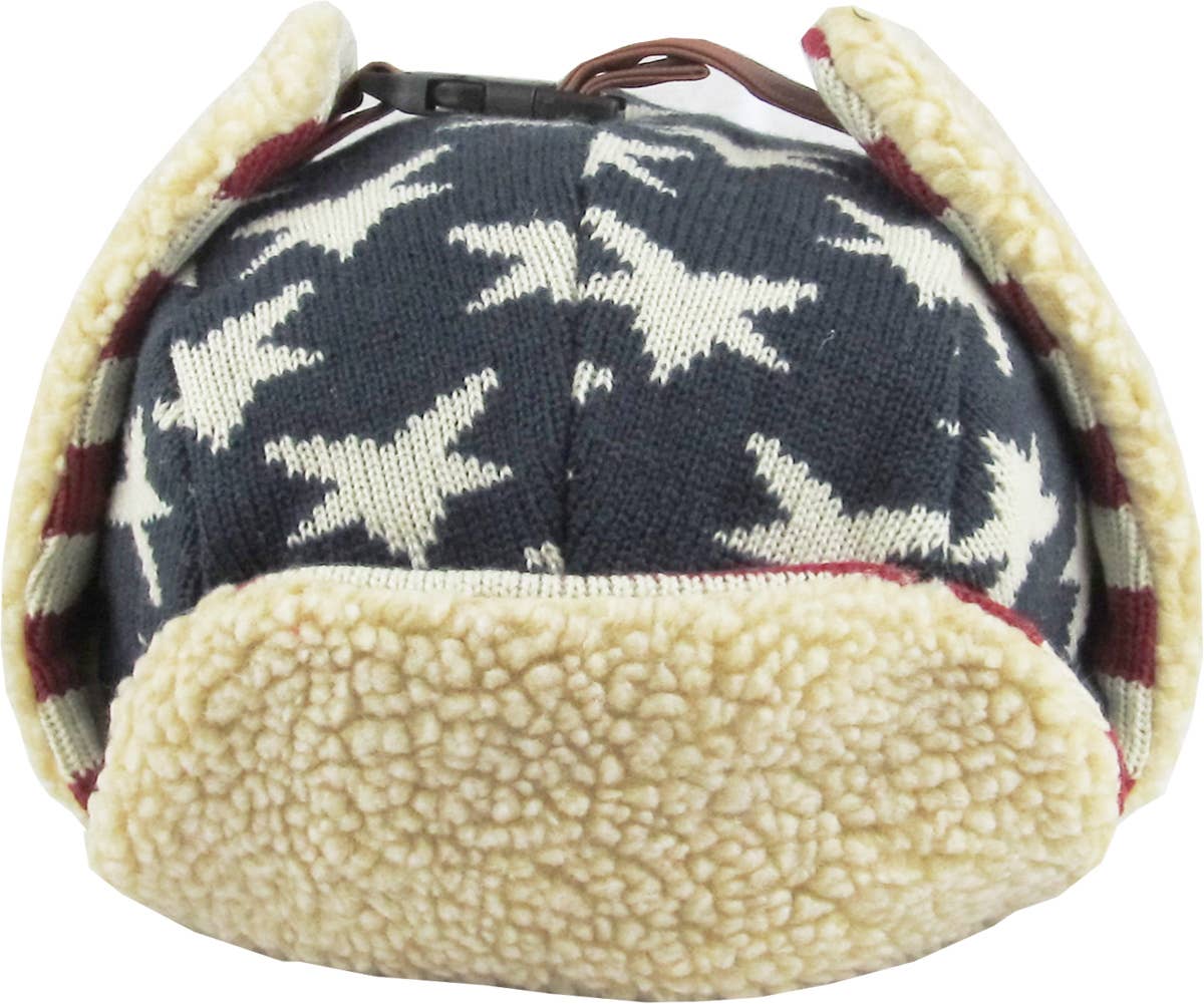 KBETHOS - Wholesale Trapper/Bomber Hat - Unisex - Flag Trapper12