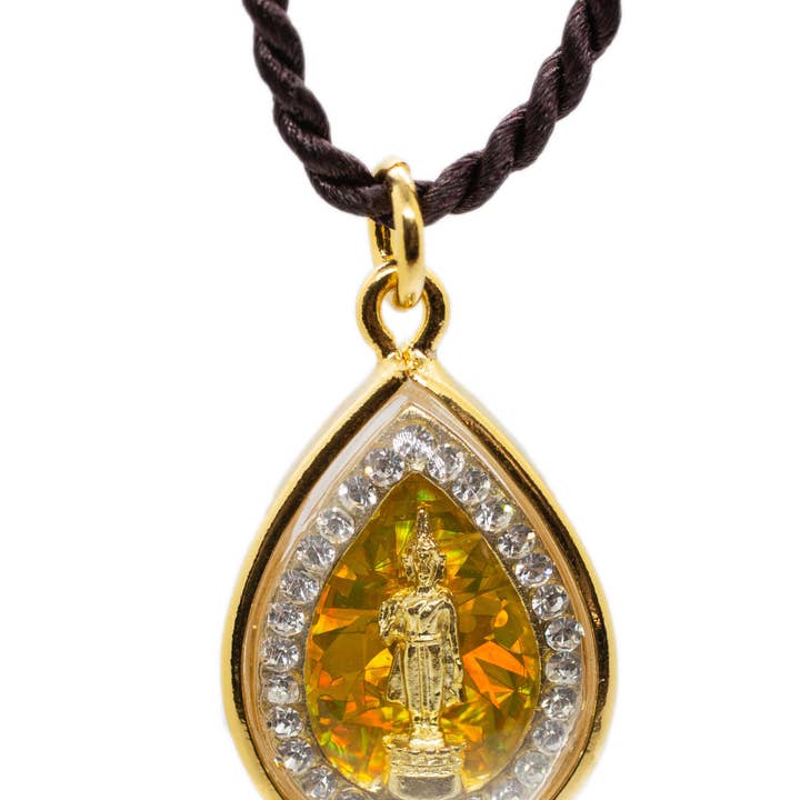 Buddha di compleanno della settimana - lunedì - con collana per la vendita all'ingrosso da parte di Artschatz LLC