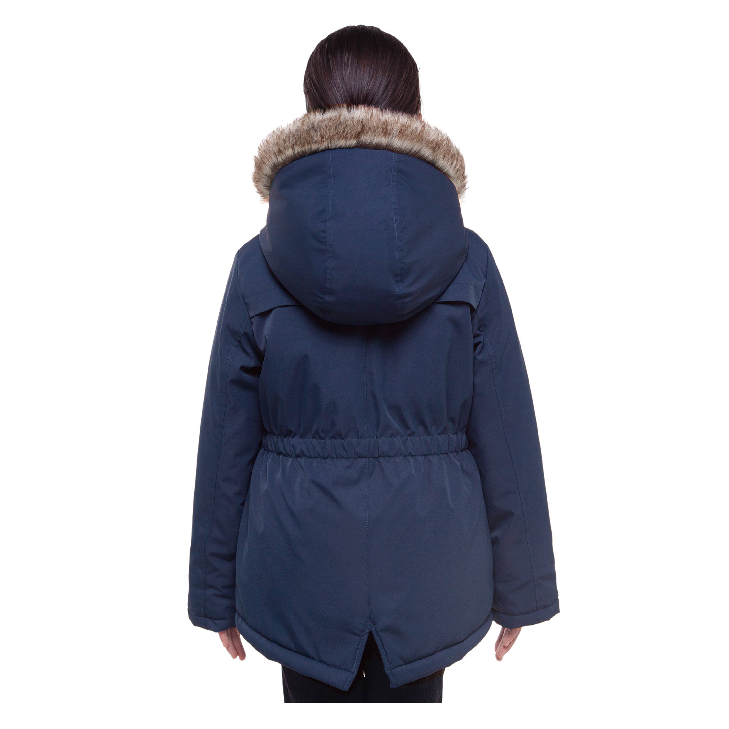 Rokka & Rolla - Wholesale Parka - Kids - Girls' Hooded Parka Jacket Fleece Lined Winter Coat12