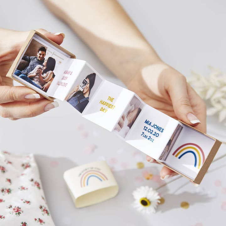 The Story Of You Personalised Baby Keepsake for wholesale by Sophia Victoria Joy