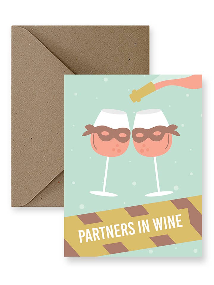 Cartão Parceiros no Wine Love por atacado de IMPAPER