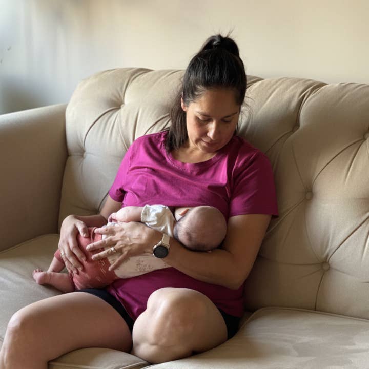 Ella Bella Maternity - Wholesale Nursing Top - Maternity - Tori Full Zip Short Sleeve Nursing Tee Shirt5