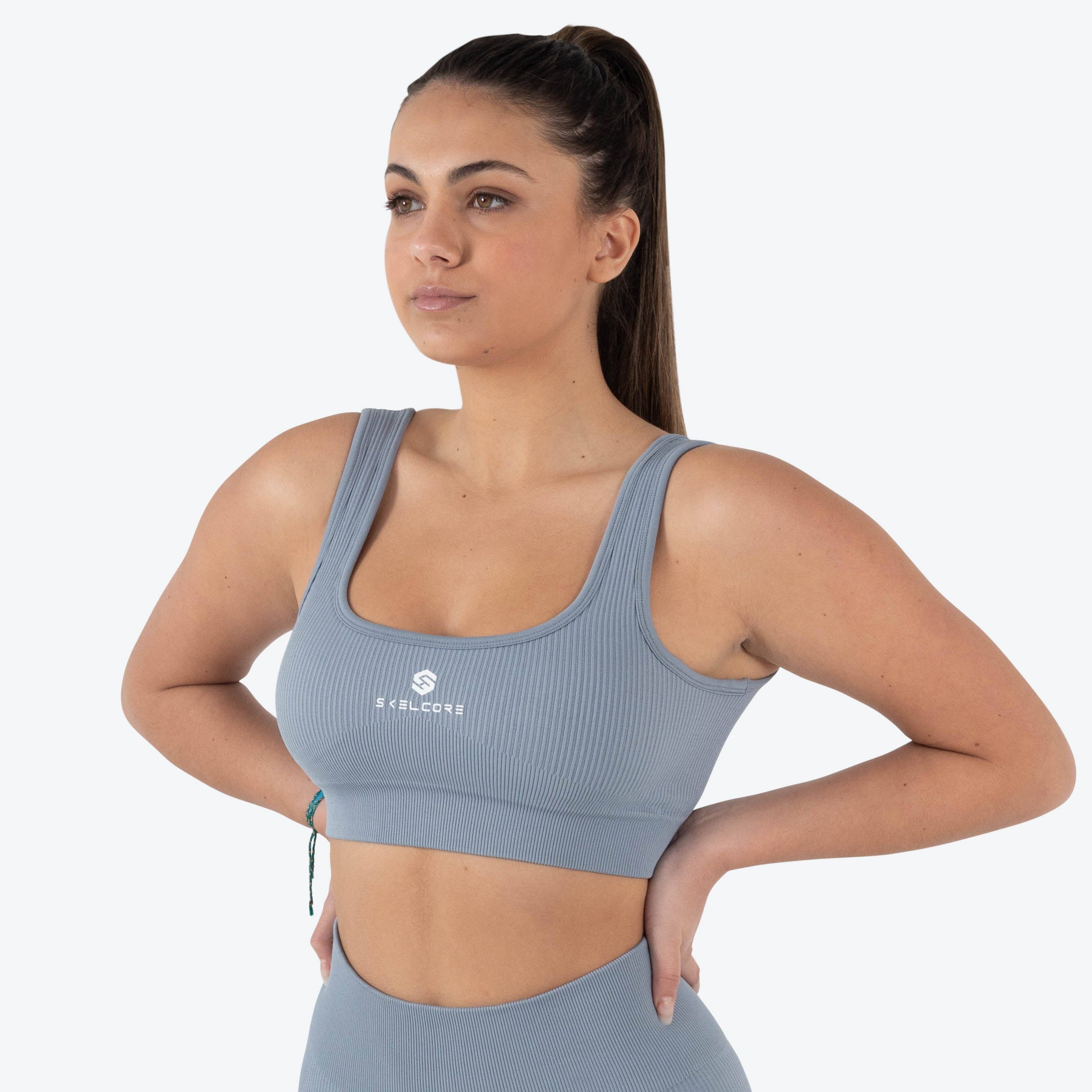 Skelcore - Wholesale Sports Bra - Women's - Skelcore Women's Seamless Classic Ribbed Sports Bra2