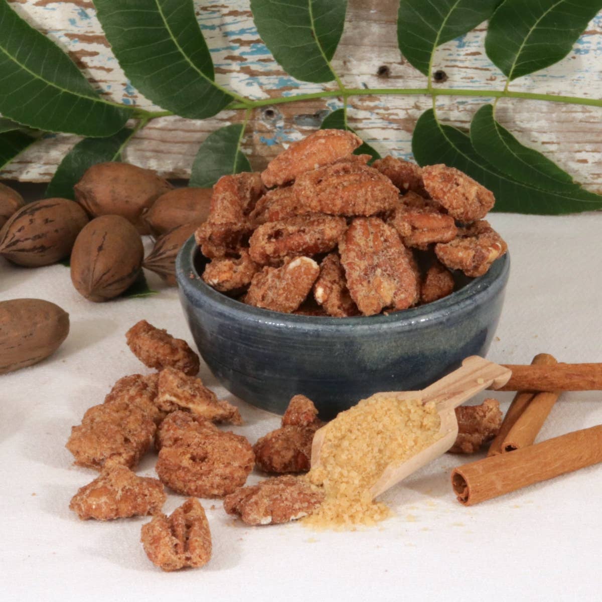 Goodson Pecans - Wholesale Nuts - Cinnamon Sugar Pecans1