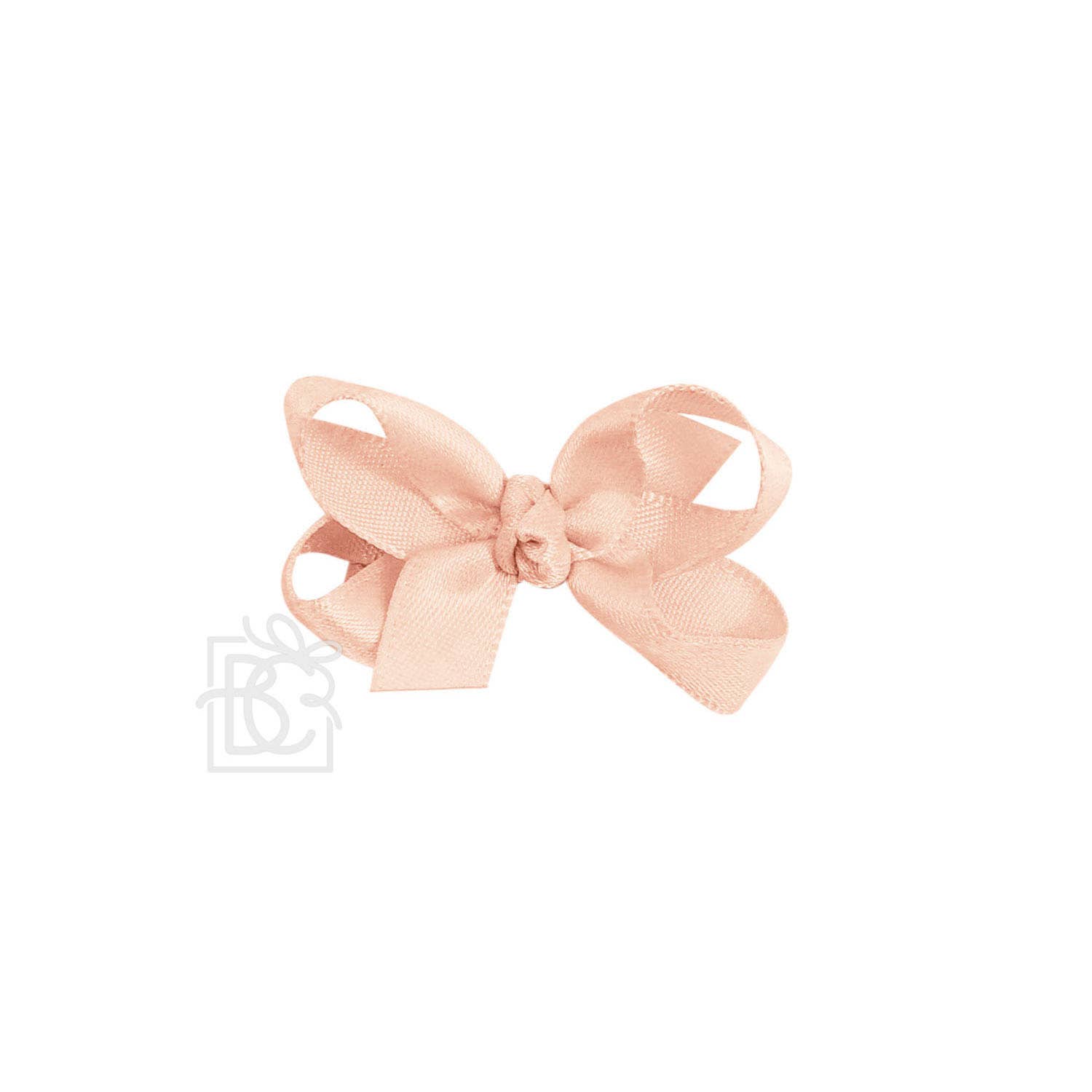 Beyond Creations, LLC - Wholesale Hair Bow - Kids - SATIN BOW ON CLIP24