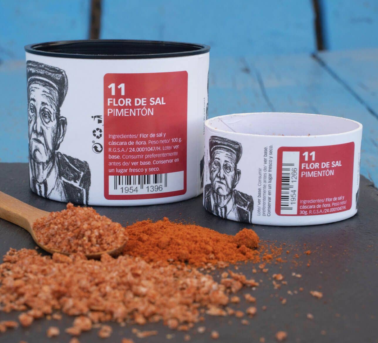 Salinas del Alemán – wholesale Salt – Paprika Flower of Salt5