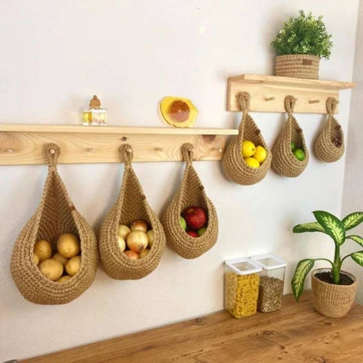 Moderny - Wholesale Basket - Wall Hanging Natural Baskets (6 pcs)2