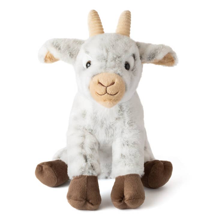 12" (28cm) Wild Onez Goat Stuffed Farm plush for wholesale by The Petting Zoo