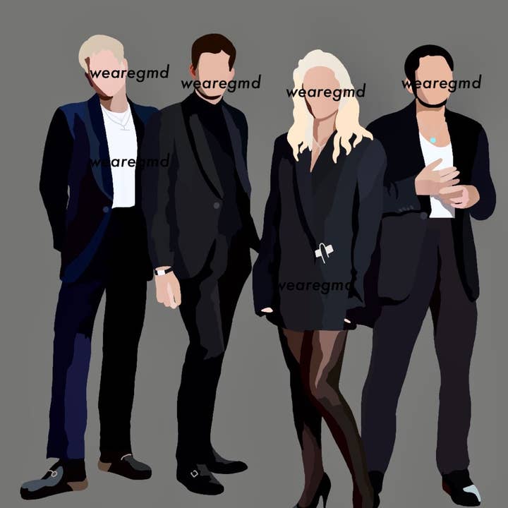 WeareGMD – Impressão artística por atacado – Impressão da banda Wolf Alice | Impressão de Wolf Alice | Pôster Wolf Alice | 6x4 | A5 | A41